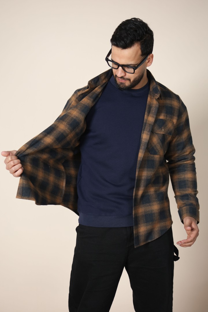 Sur Chemise Homme à carreaux