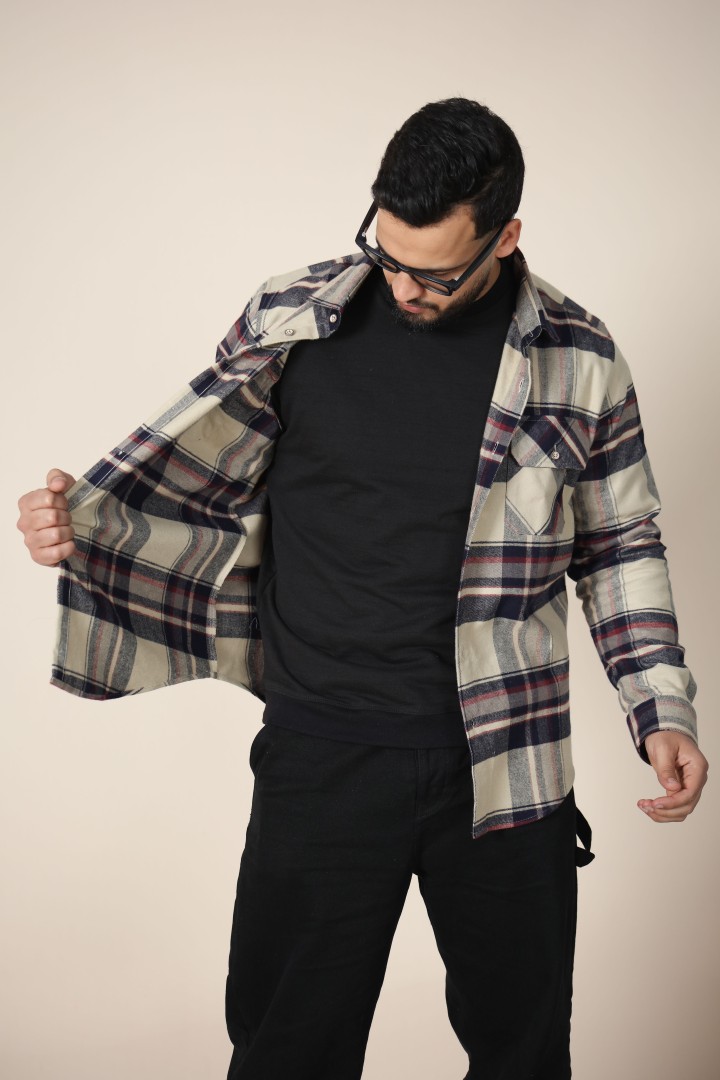 Sur Chemise Homme à carreaux